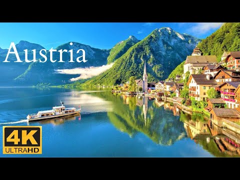 Austria 4K Ultra HD Drone Film | Vienna | Hallstatt | Relaxation Music | Serene Relaxation