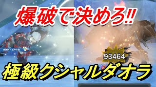 【モンハンライダーズ】爆破強し!!ミッションコンプリート!! 極級クシャルダオラ【MHR】