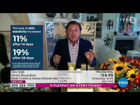 Perlier Royal Elixir Körpercreme Honig Duschgel