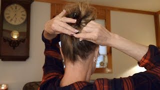 Quick and easy updo