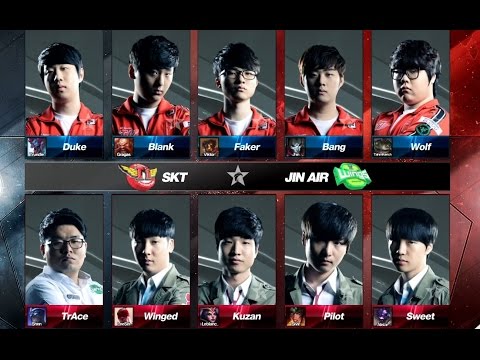 SKT vs JAG Game 3 Highlights - SK TELECOM T1 vs JIN AIR GREENWINGS - LCK 2016 LOL Champions KR