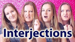 №33 English Vocabulary 11: Interjections - oh!, ah!, ouch!, yuck!, wow!, geez!..