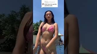 Model bikini tiktok short be like#viralvideo