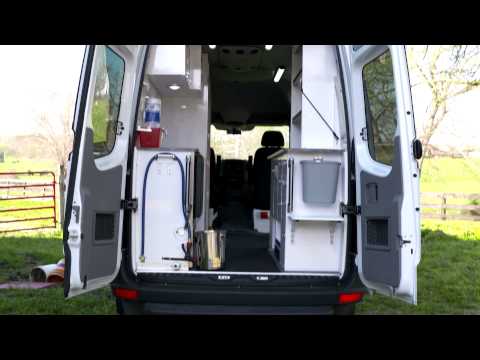 Mercedes-Benz Sprinter Mobile Equine Vet Lab