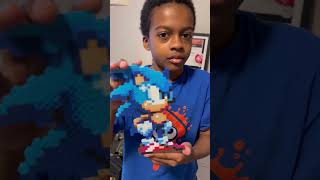 Perler Bead Sonic Creation