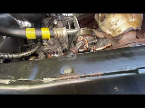 161.- Lower Oil Cooler Hose replacement 2008 to 2019 Toyota Highlander 3.5L V6 removal procedure