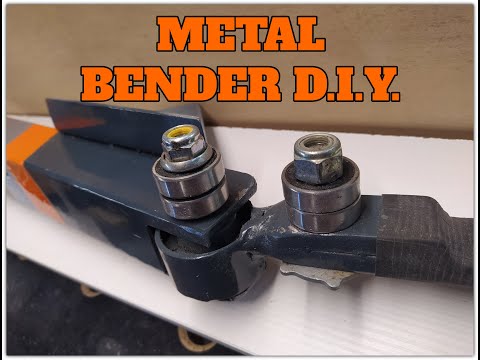 PIEGA METALLI fai da te Saldata a filo- come creare una piega staffe in metallo