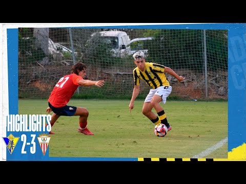 Resumen Cádiz CF Mirandilla 2-3 Algeciras CF | Pretemporada | Cádiz Club de Fútbol