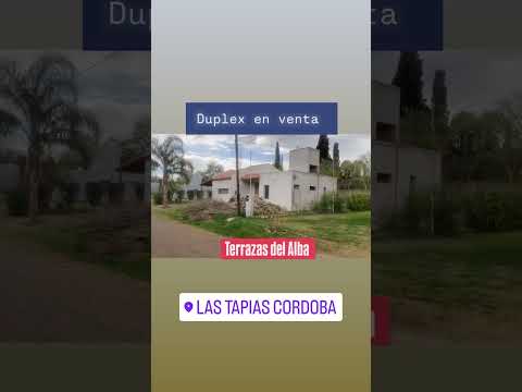 Duplex en venta 2 dormitorios con pileta Terrazas del Alba, Las Tapias, Córdoba