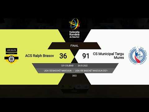 L1BM 2021-2022: Ralph Brasov - CSM Târgu Mureș