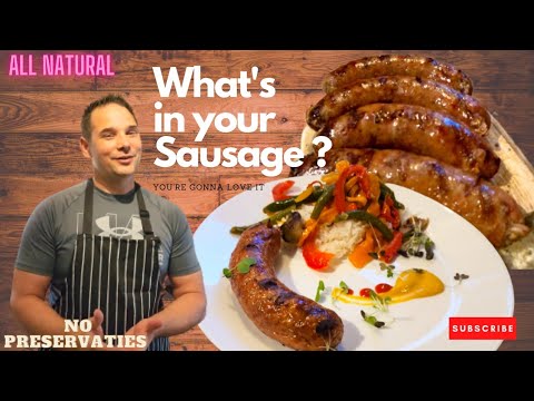 Hot Italian Sausage Recipe All Natural, NO added Preservatives, full step-by-step process #spicy ,