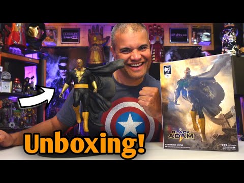 Black Adam - McFarlane Toys - DC Direct 12" Stature - UNBOXING!