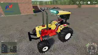 Desi kadu in farming simulator 19 with all indian Tractors | Hindustan full modified Dhillon Gaming