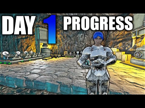 CLAIMING A UW PEARL CAVE DAY 1 |ARK PVP|