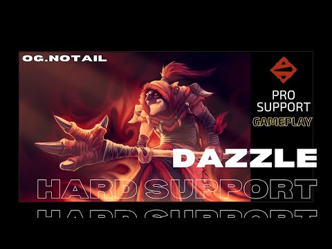 DOTA 2 PRO HARD SUPPORT DAZZLE / OG.NOTAIL / GAMEPLAY / 7.29c / SECRET vs OG / DPC 2021 S2