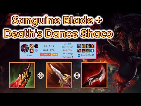 Sanguine Blade Shaco carrying Platin [League of Legends] Full Gameplay - Infernal Shaco