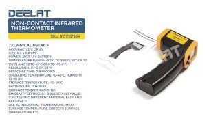 Non-Contact Infrared Thermometer
