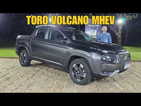 Avaliação: Fiat Toro Volcano MHEV - Como funciona o sistema híbrido
