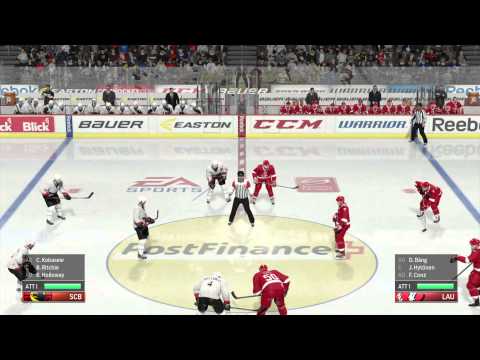 NHL 15 - Lausanne HC vs SC Bern - #34 Swiss National League A [HD]