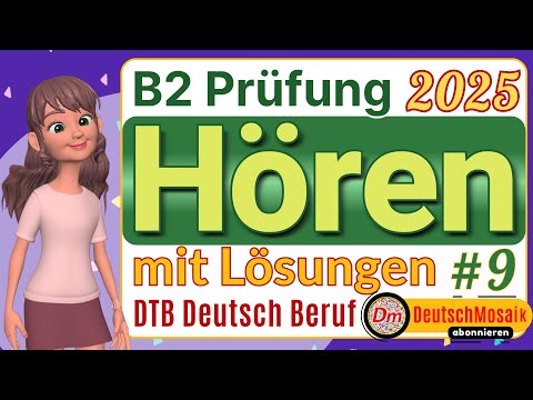 B2 Hören für den Beruf | Training Teil 1-4 | Deutsch 2025