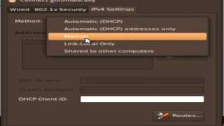 how to set static IP in Ubuntu