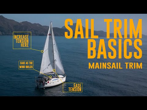 3 Ways To Sail Faster! Mainsail Trim Techniques