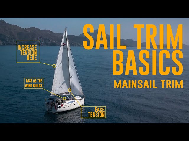 3 Ways To Sail Faster! Mainsail Trim Techniques