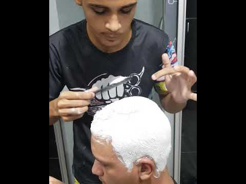 como deixar o cabelo branco neve