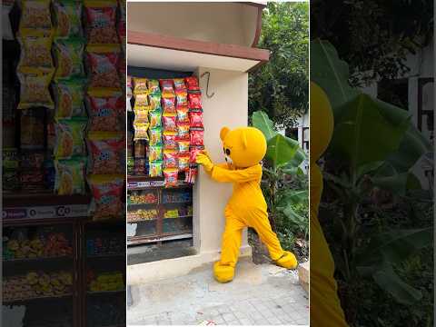 Chips 🤣Teddy prank ………#funnyshorts #mrcrazy