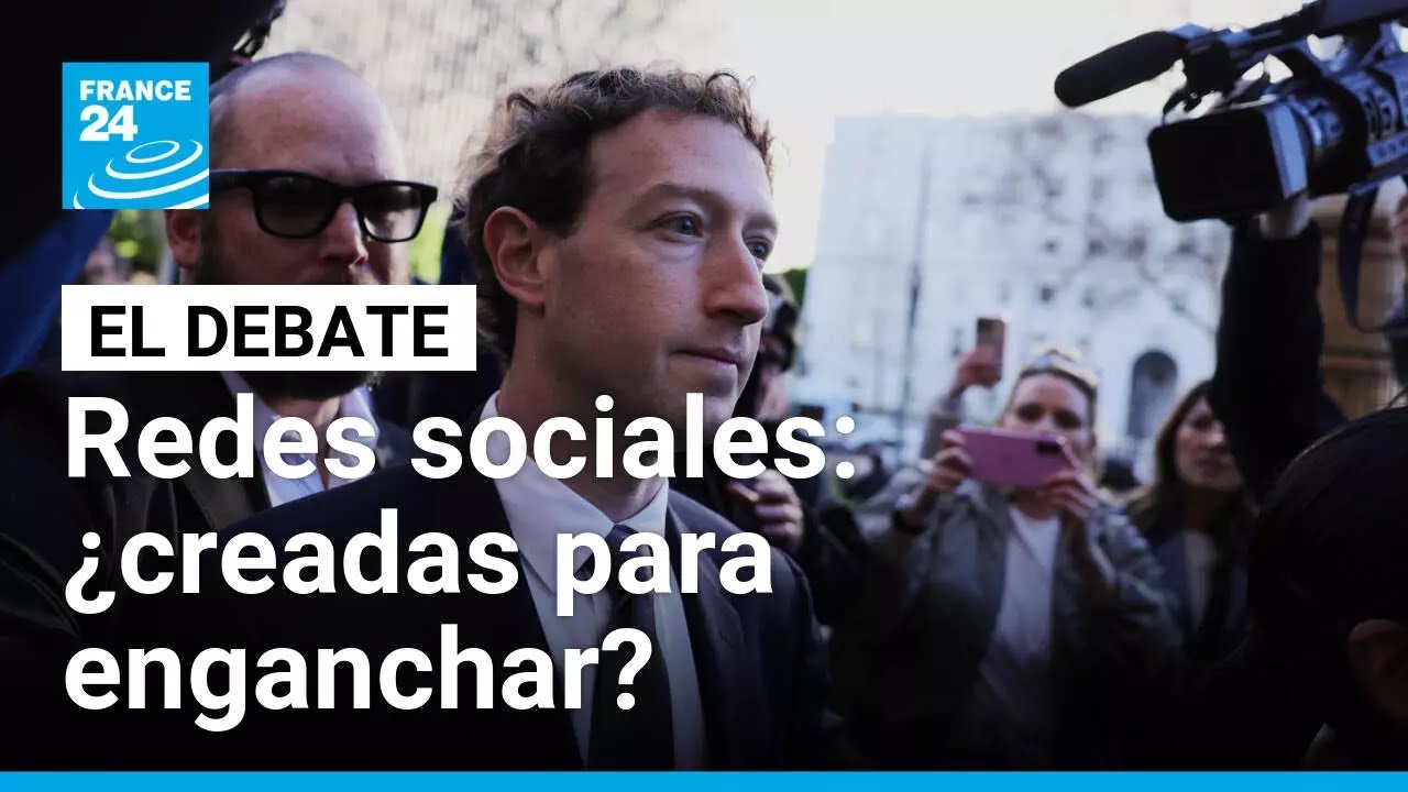Golpe a Meta y YouTube: ¿hasta qué punto las redes crean adicción? • FRANCE 24 Español