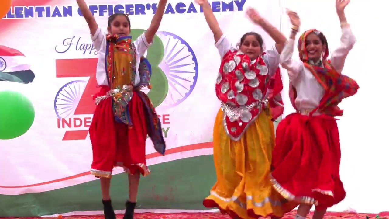 हमारा हरियाणा पयारा हरियाणा Haryanvi Culture Dance | TALLENTIAN OFFICERS ACADEMY Students