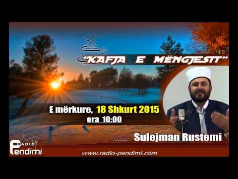41.Kafja mengjesit në Radio Pendim me hoxhë Sulejman Rustemi