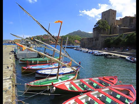 COLLIOURE (66) ... UNE VILLE EN BORD DE MER CHARGÉE D'HISTOIRE
