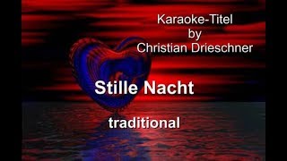 Stille Nacht - traditional - Karaoke - Vers. 2