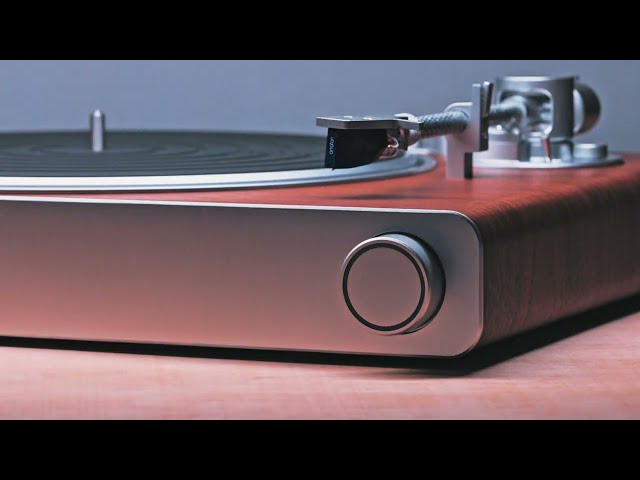 Victrola Stream Sapphire Wi-Fi & Bluetooth Turntable - Walnut video