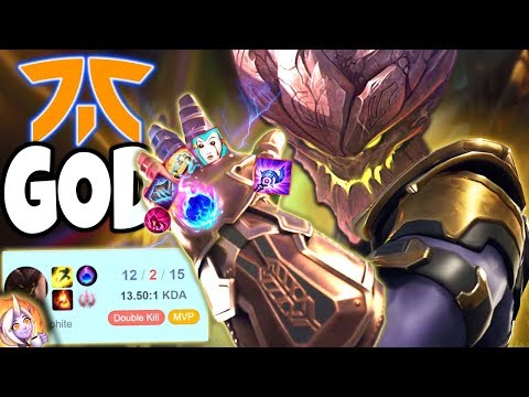 This is how the FNATIC MALPHITE GOD Build 1v9 CARRY Games 🔥 LoL Malphite Season 10 Gameplay