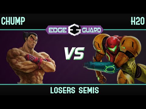 CHUMP (Kazuya, Terry) vs H20 (Samus) - Edge Guard 101 Losers Semis