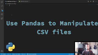 Python CSV files - with PANDAS