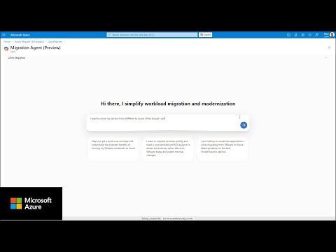 Azure Migrate agentic rehosting of VMware