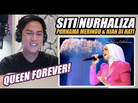 Siti Nurhaliza - Purnama Merindu & Nian Di Hati (Where The Heart Is) | REACTION
