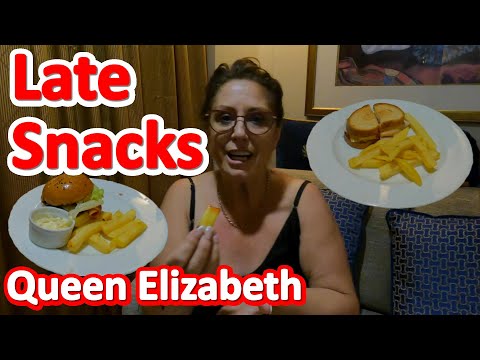 Thumbnail for Late Night Snacks from Room Service on the Cunard Queen Elizabeth