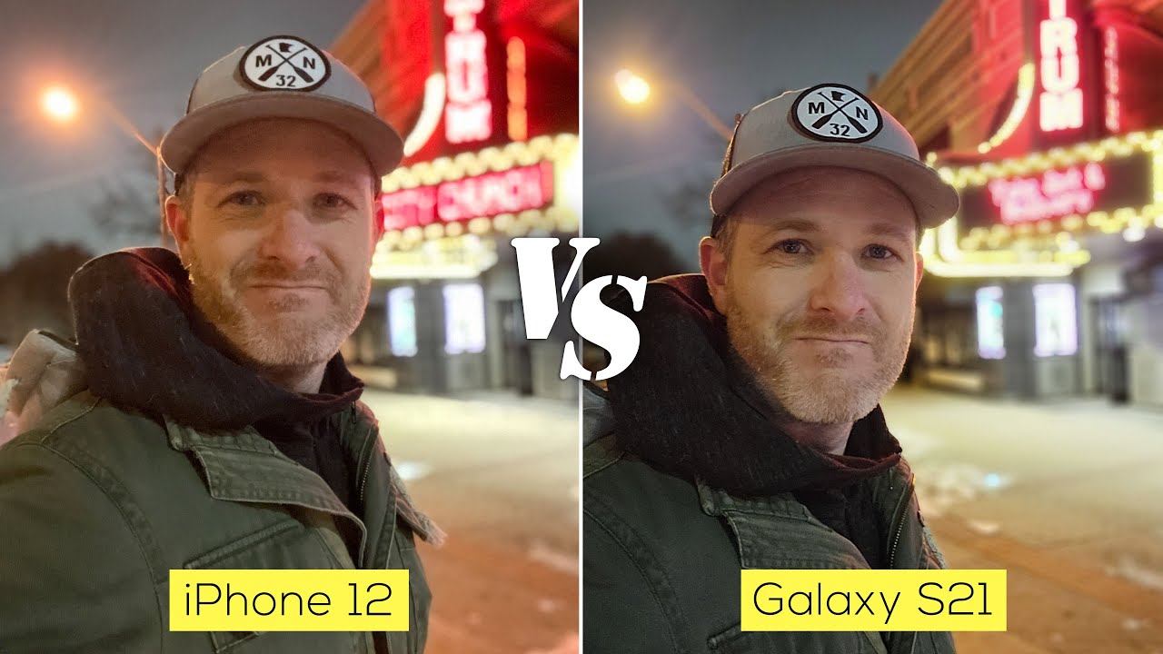 Samsung Galaxy S21 versus iPhone 12 camera comparison