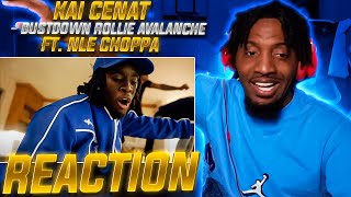 KAI GOATED FOR THIS! | Kai Cenat - Bustdown Rollie Avalanche Ft. NLE Choppa (REACTION!!!)