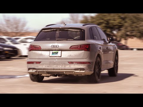 AUDI B9 SQ5 3.0T w/ AWE Touring Exhaust Sound (revs and launch)