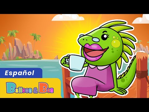 La IGUANA Tomaba Café - Canciones Infantiles - Rondas Infantiles