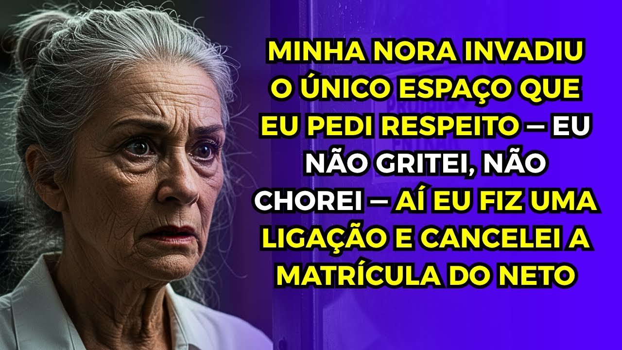 Minha Nora Entrou no Meu Escritório Proibido — Aí Cancelei a Faculdade do Neto