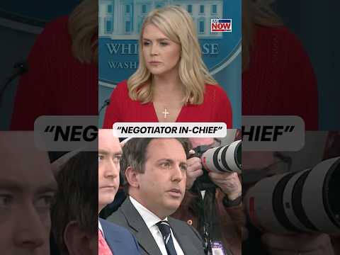 Video | Karoline Leavitt says countries have "faith in the negotiator in-chief" following tariff ruling