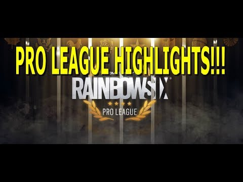 RAINBOW SIX PRO LEAGUE HIGHLIGHTS!!!