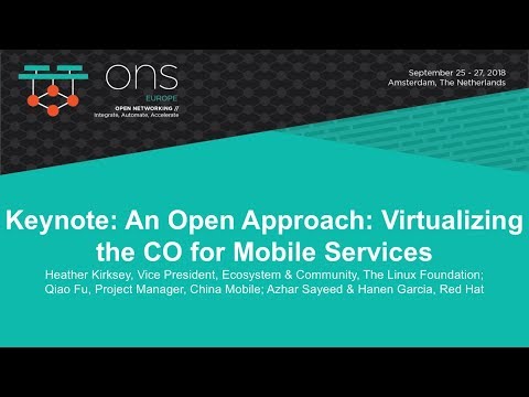 Keynote: An Open Approach: Virtualizing the CO for Mobile Services