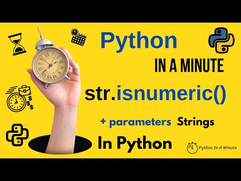 Str Isnumeric Check If All Characters In Python Strings Are Numeric